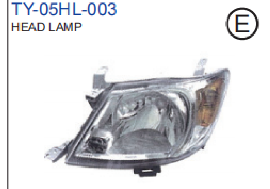Head Lamp — TY-05HL-003