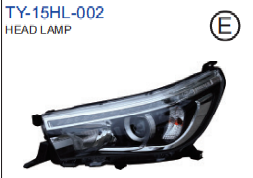 Head Lamp — TY-15HL-002