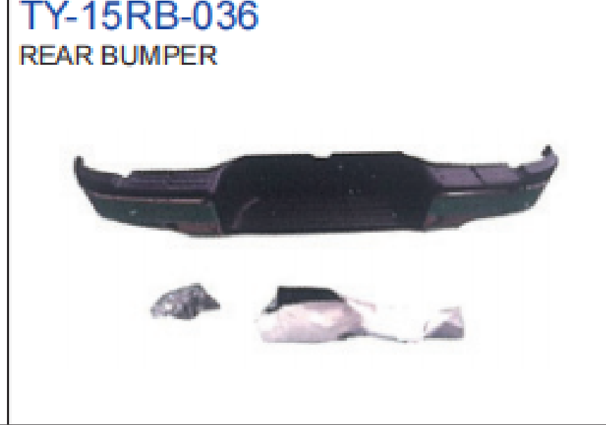 Rear Bumper — TY-15RB-036