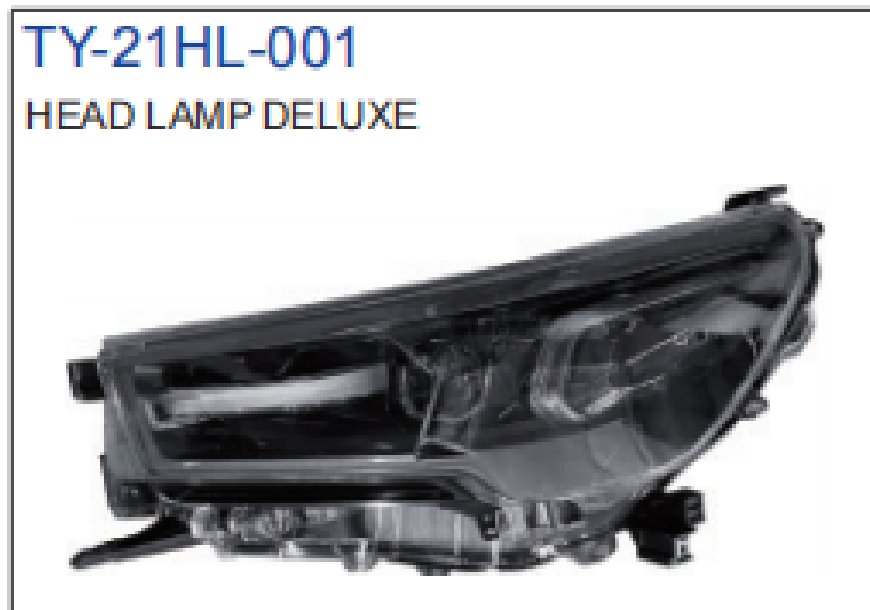 Head Lamp Deluxe — TY-21HL-001