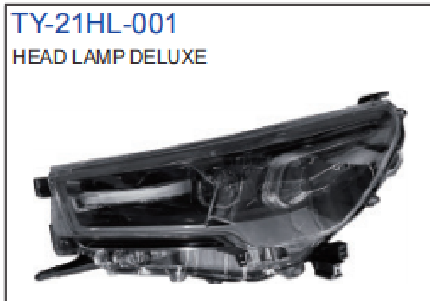 Head Lamp Deluxe — TY-21HL-001